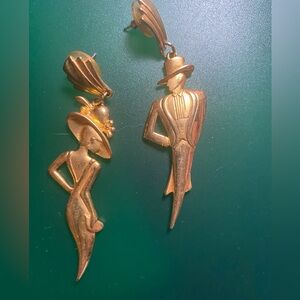 Costume Gold “Great Gatsby” earrings